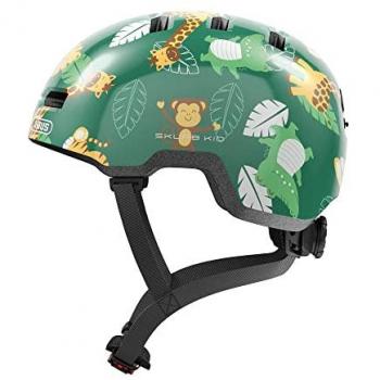 Skurb Kid Bicycle Helmet Green Jungle Size M