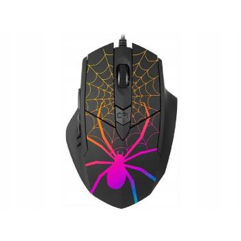 Mouse Tracer 47360 GameZone Black Widow RGB – Modello Cablato, Colore Nero