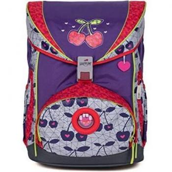 ErgoFlex 5‑teiliger SuperFlash Schultasche – exklusives Cherry