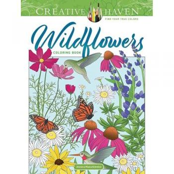 Creative Haven Wildflowers Coloring Book