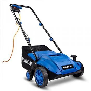 Hyundai 12.6'' Electric Lawn Scarifier & Aerator