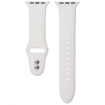 Crong Strap in Silicone Liquido 38 mm Bianco compatibile Apple Watch 1–3