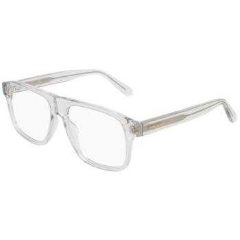 Ferragamo SF3063 Sleek Grey Acetate Men’s Glasses – Size 56