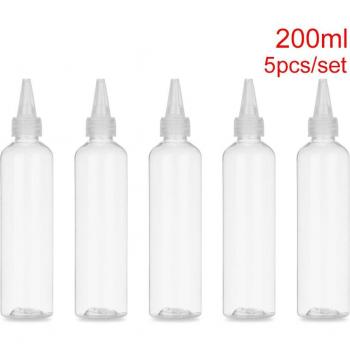 5 pcs Liquid Eye Ink Dropper Bottles with Childproof Caps