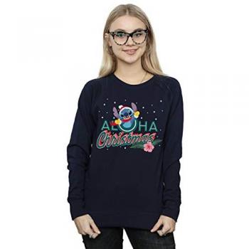 Merry Maui Lilo & Stitch Christmas Pullover for Women