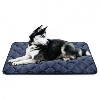 Tapis antidérapant lavable pour chien Hero Dog (Gris, grande taille)