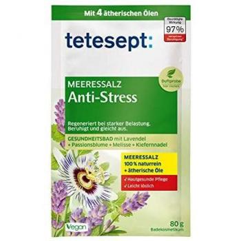 Tetesept Entspannungsbad mit Meersalz 80 g