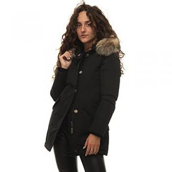 Woolrich Herren Parka Schwarz Regular Fit