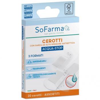 Cerotto Acquastop Sofarmapiù Assortiti 20 Pezzi