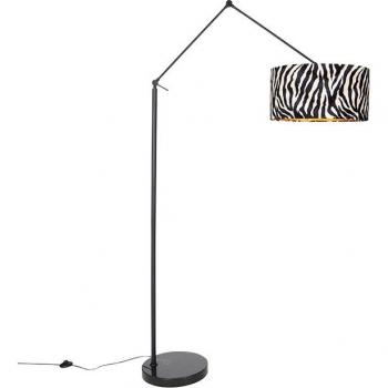 Lámpara Negra Elegante 50 cm – Luz LED