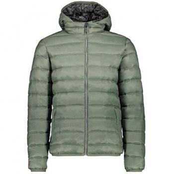 CMP Reißverschluss-Kapuze Daunenjacke – Herren, Kaki, 38Z1667B