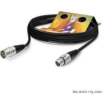 Cavo XLR Sommer Stage 22 SGHN BK 10 m in colore nero