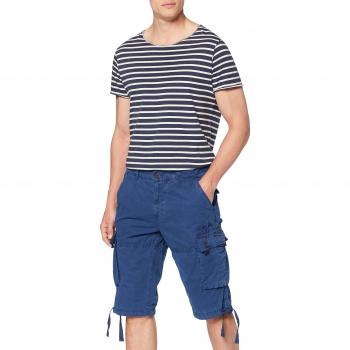 Bermuda Homme Kaporal Cargo Press Bleu
