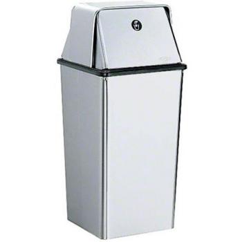 Bobrick 2250 13‑3/8 Wide, 29‑1/2 High Waste Bin with Self‑Close Door