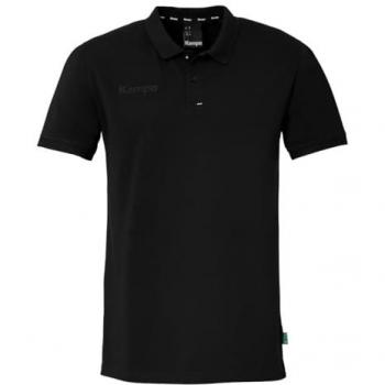 Kempa Kurzarm-Poloshirt Prime Schwarz M