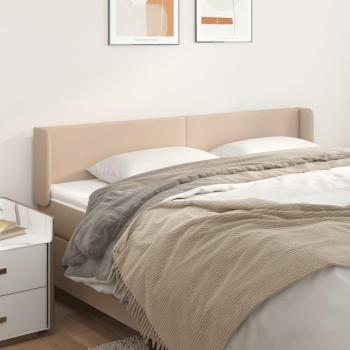 Kopfteil Cappuccino-Braun 203x16x78/88 cm