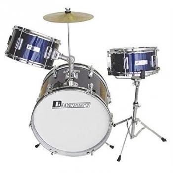 Dimavery JDS-203 Kinder Schlagzeug, blau, Schlagzeug, Blau