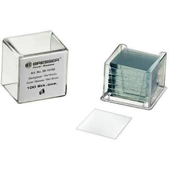 Bresser microscope slide cover glasses (100 pcs.)