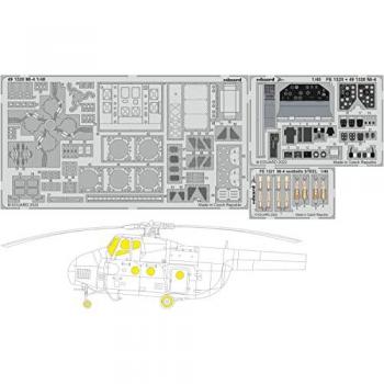 Kit di montaggio Mi-4 1/48 Eduard TRUMPETER