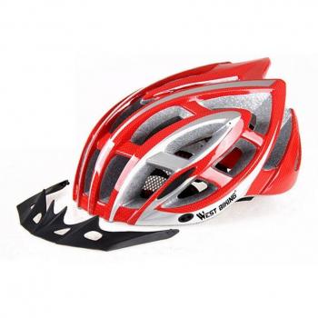 Casco de carbono para ciclismo con red antiinsectos