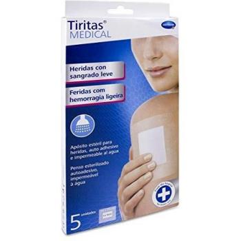 Tiras Medical 10x20 cm para heridas leves 5 uds