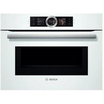 Horno Eléctrico Integrado Bosch CMG6764W1 con Control Táctil, Color Blanco