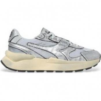Mercury Diadora Heritage Women’s Sneaker – Silver, 3½