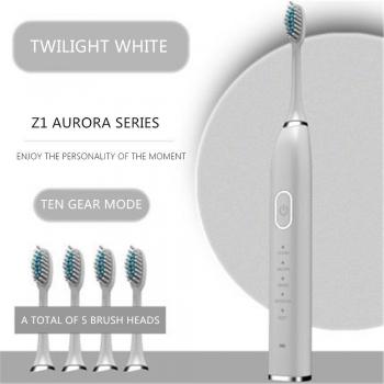 Ultrasonic Electric Toothbrush for Adults with 10 Modes