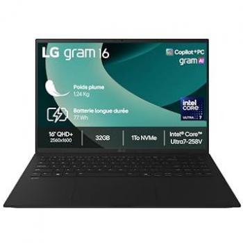 LG Gram 16 Système Premium W11 Pro