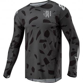 Alpinestars Techstar Graphite Maillot Multicolor para Motocross (L)