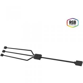 Cooler Master RGB 1-to-3 Splitter Cable, 4 Pin and 5 Pin LED Connector, 58 cm