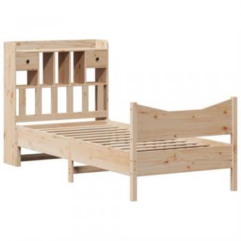 Pine Wood Bed Frame 90x190 cm Single