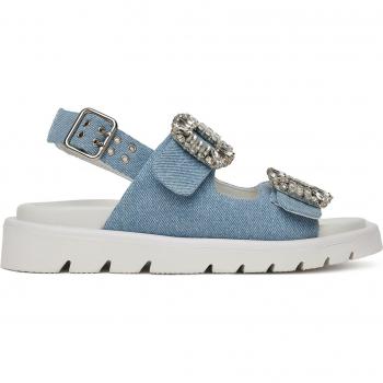 Modische Sandalen Eva Minge SNOWDROP-I75-563 Blau