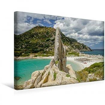 Calvendo Premium 45 x30 cm Textile Canvas – Punta Molentis Edition