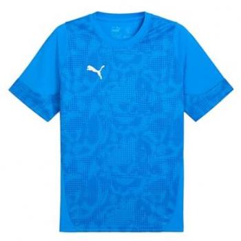 Herren Sportshirt Puma TeamCup Training XXL Blau