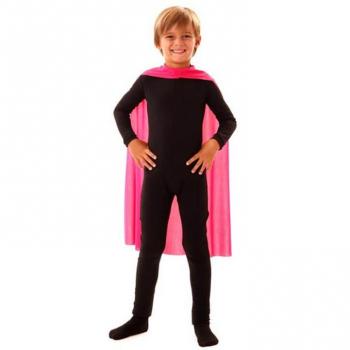 Capa de Superhéroe para Niños Rosa 70 cm