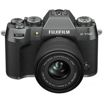 Fujifilm X-T50 mit XC 15-45mm 3.5-5.6 OIS PZ Anthrazit