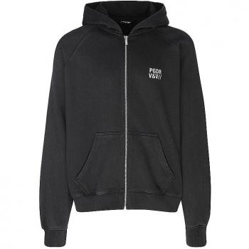 Pegador Sweatjacke Schwarz für Herren Größe L