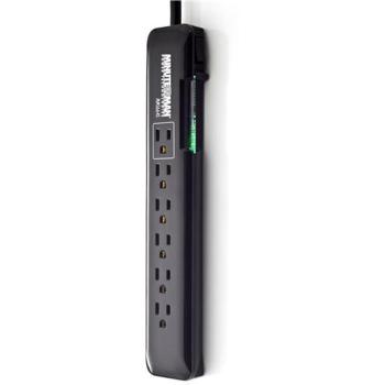 Minuteman MMS664S 6‑Outlet Surge Protector, 1080J