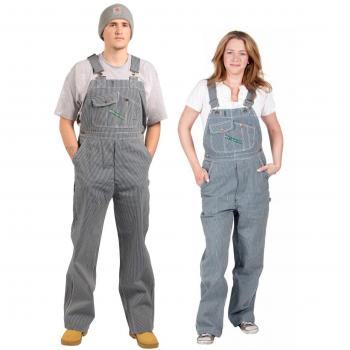 Hickory Stripe Overalls – KEY03-44W-34L