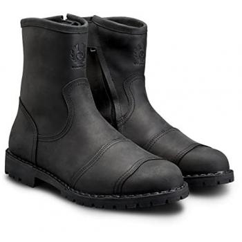 Belstaff Botas de Moto Duración en Cuero Negro (46)