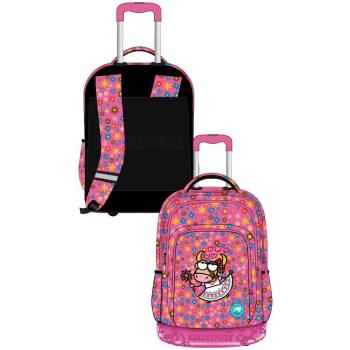 Mochila escolar triple con ruedas para la etapa avanzada de primaria, gran capacidad y protector para ruedas sucias, marca Vacaline