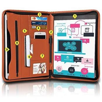 Professional Card Holder Document Case