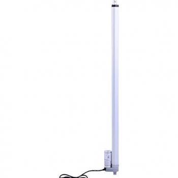 Moteur DC avec support de course 1500N et tige de poussée électrique (750mm)