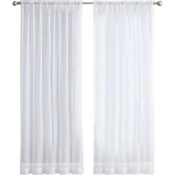 Tulle Modern Décoration 2× Voile