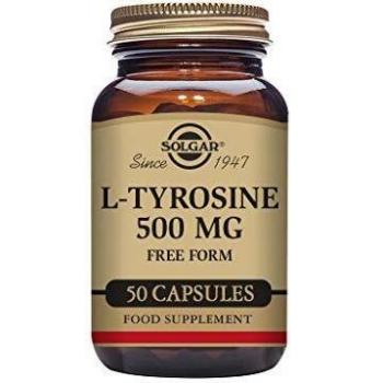 Solgar Amino Tirosina 500 50 Capsule Vegetali