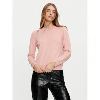 Sisley Frauenpullover in Rosa, Rundhalsausschnitt, Größe S