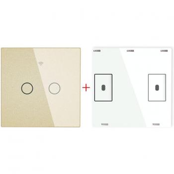 RF433 MHz Smart Glass Panel Switch