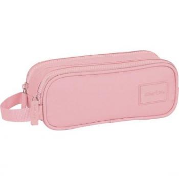 Doppelte Federtasche Rosa 21 x 8 x 6 cm