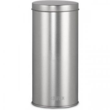 Xavax Kaffeepad-Box für 20 Senseo-Pads, Silber